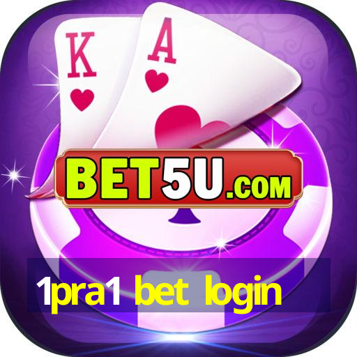 1pra1 bet login