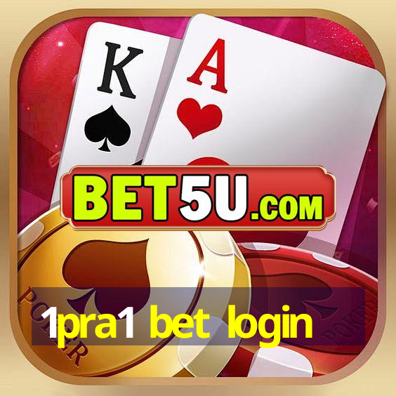 1pra1 bet login