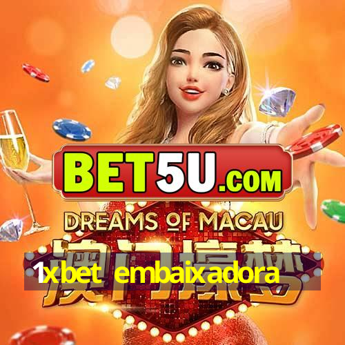 1xbet embaixadora