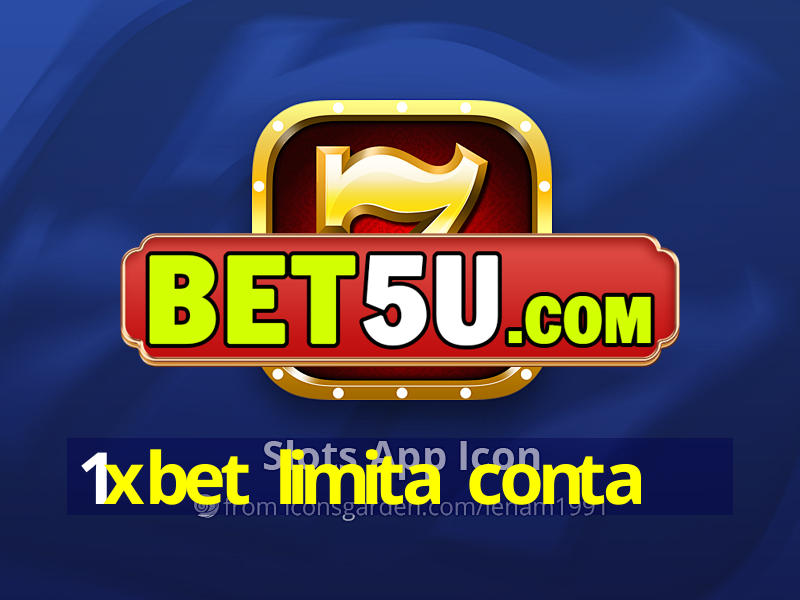 1xbet limita conta