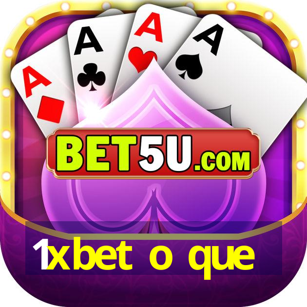 1xbet o que