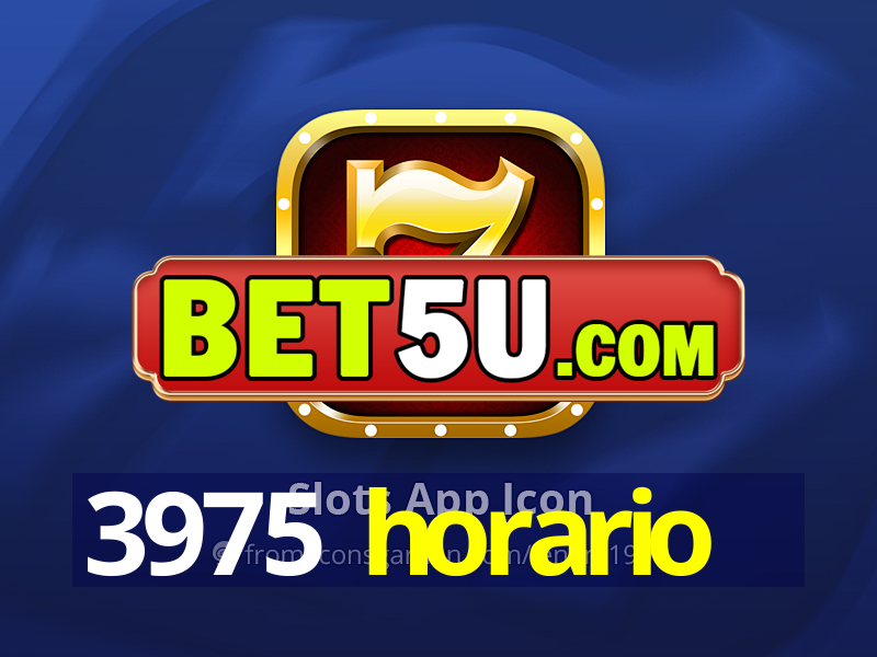 3975 horario