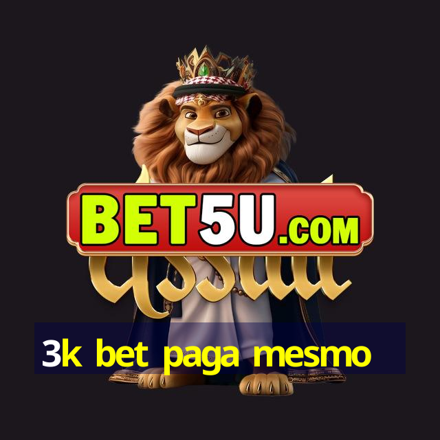 3k bet paga mesmo