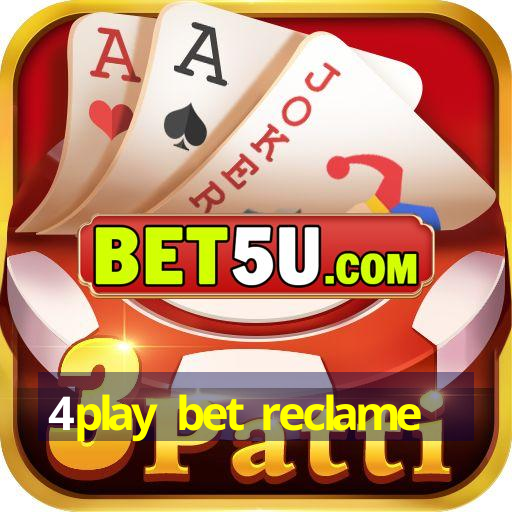 4play bet reclame