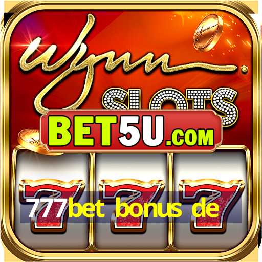 777bet bonus de