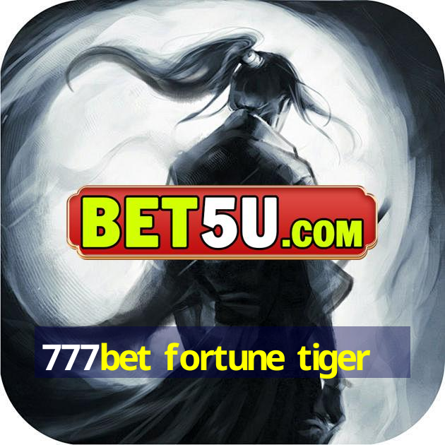 777bet fortune tiger