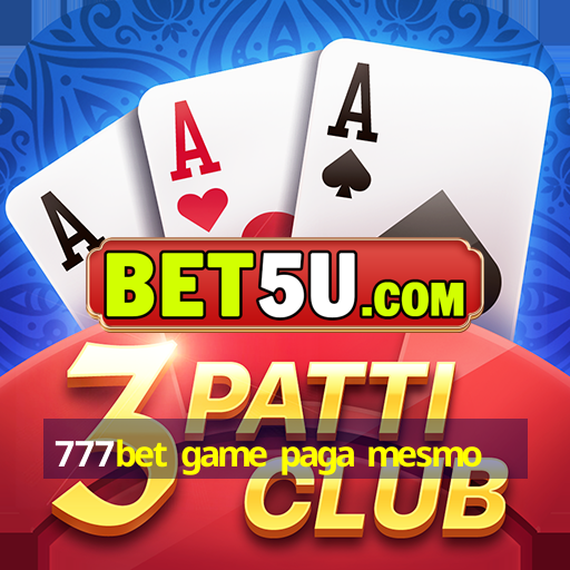 777bet game paga mesmo