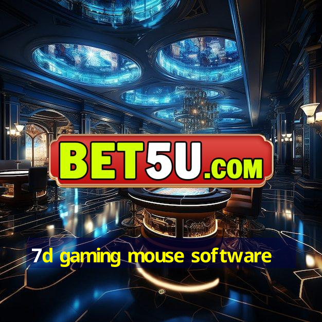 7d gaming mouse software