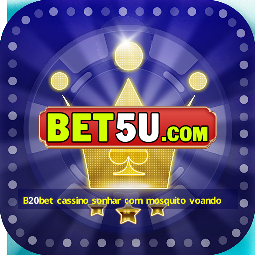 B20bet cassino sonhar com mosquito voando