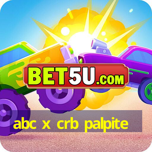 abc x crb palpite