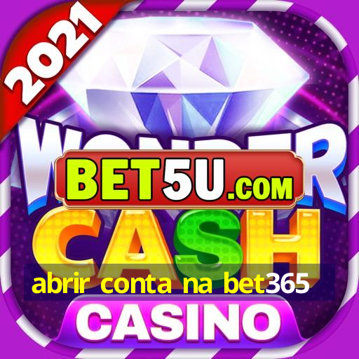 abrir conta na bet365