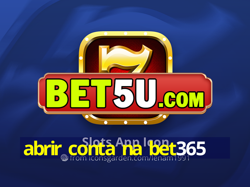 abrir conta na bet365