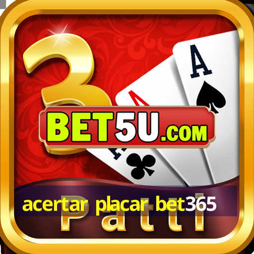 acertar placar bet365