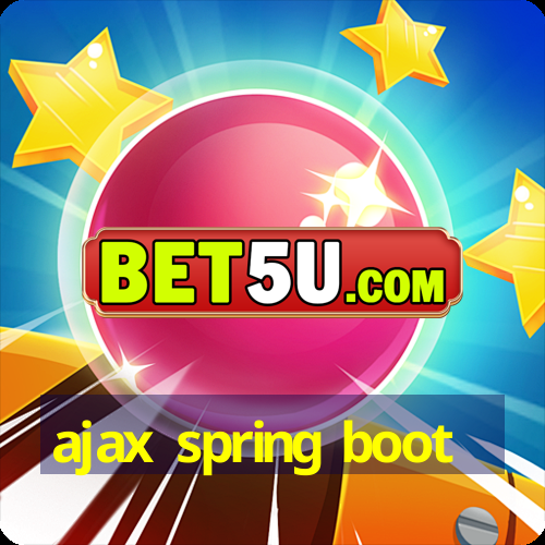 ajax spring boot