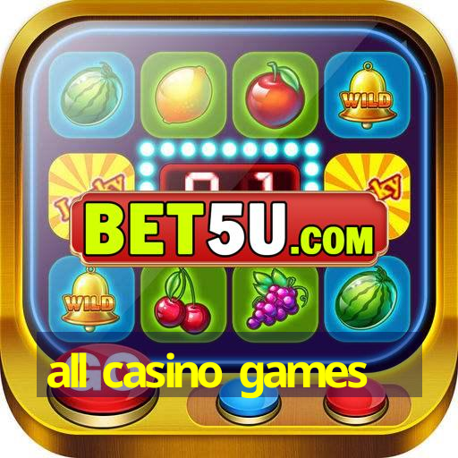 all casino games