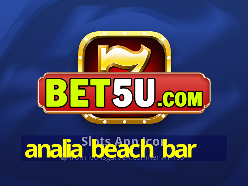 analia beach bar