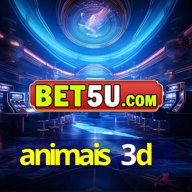 animais 3d