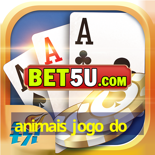 animais jogo do