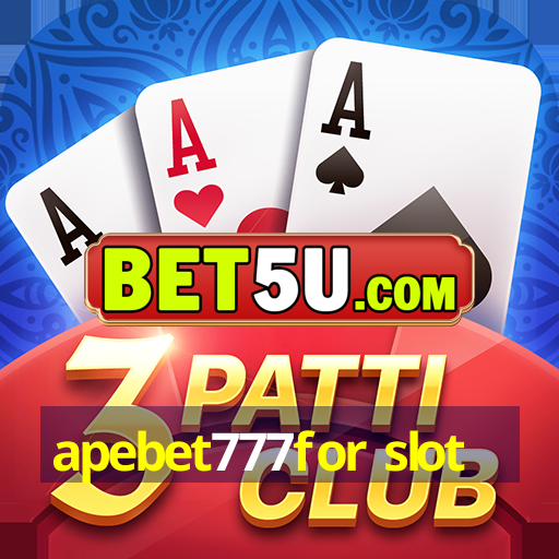 apebet777for slot