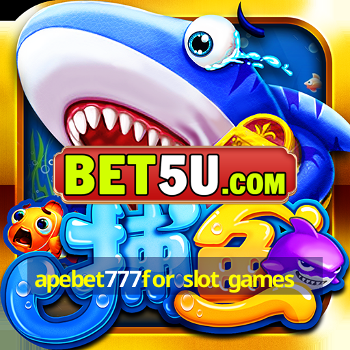 apebet777for slot games