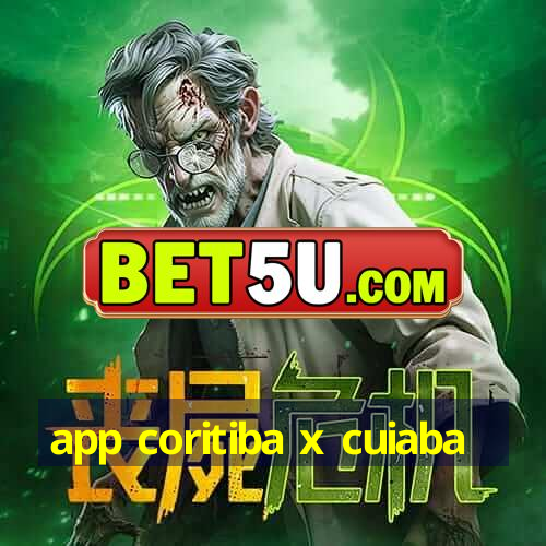 app coritiba x cuiaba