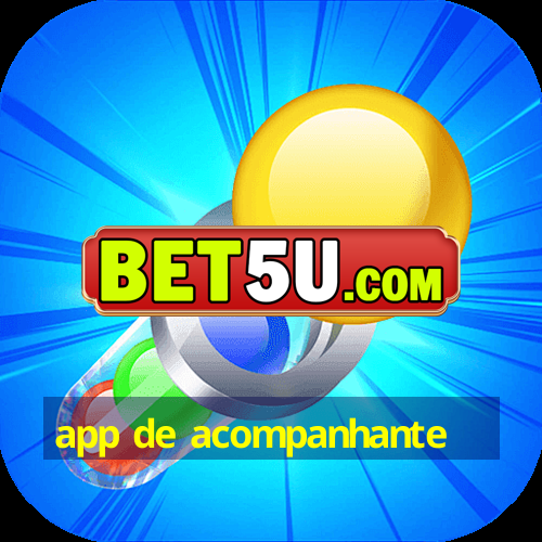 app de acompanhante