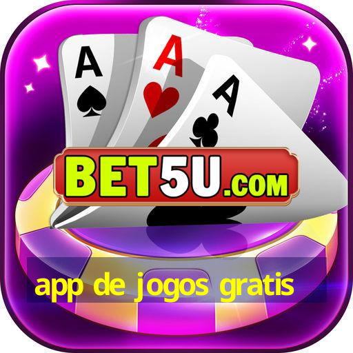 app de jogos gratis