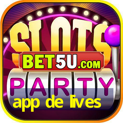 app de lives