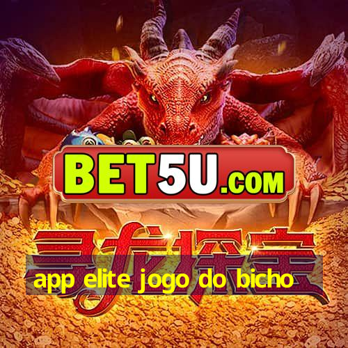 app elite jogo do bicho