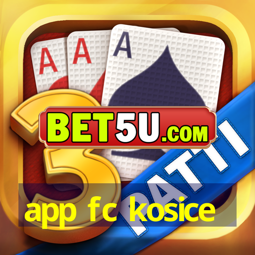 app fc kosice