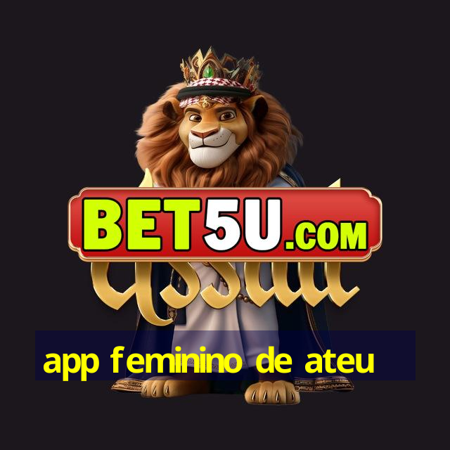 app feminino de ateu