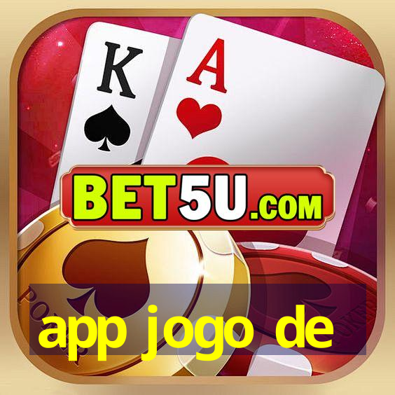 app jogo de