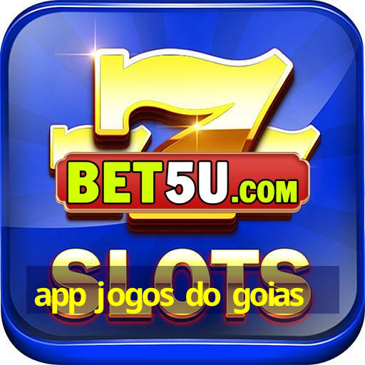 app jogos do goias