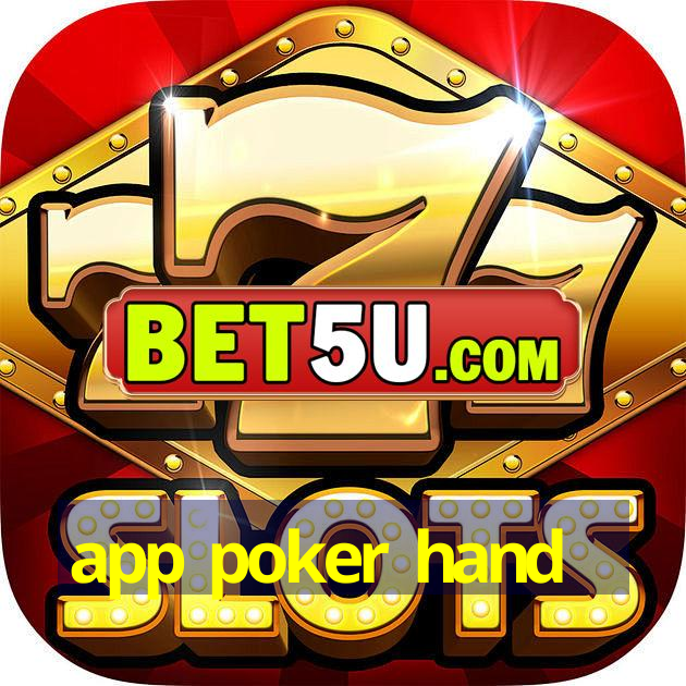 app poker hand