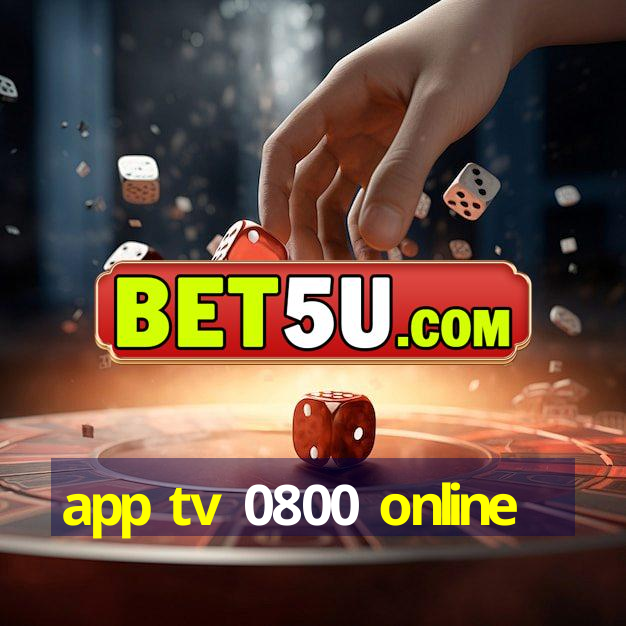 app tv 0800 online