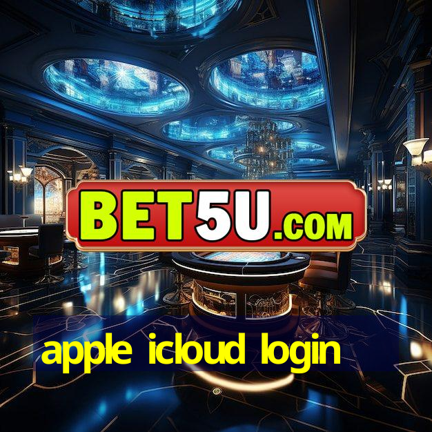 apple icloud login