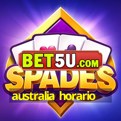 australia horario