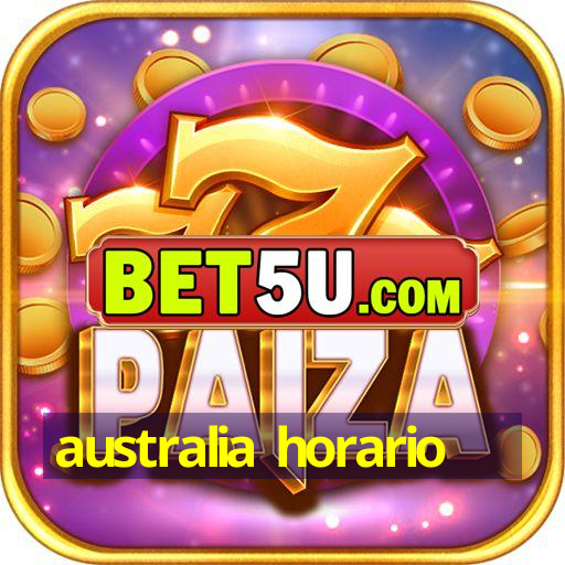 australia horario