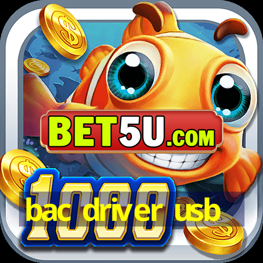 bac driver usb