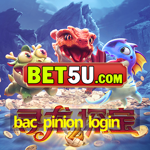 bac pinion login