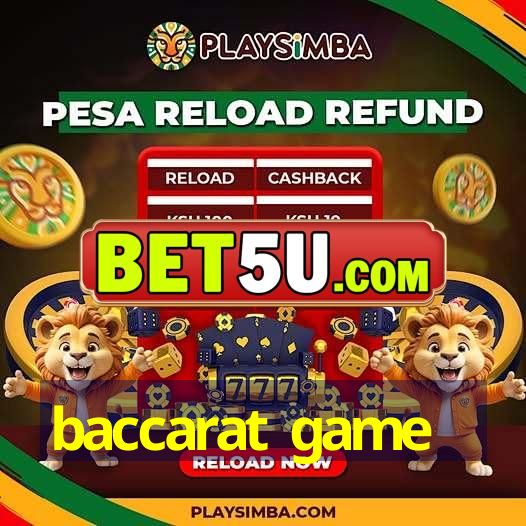 baccarat game