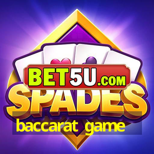 baccarat game