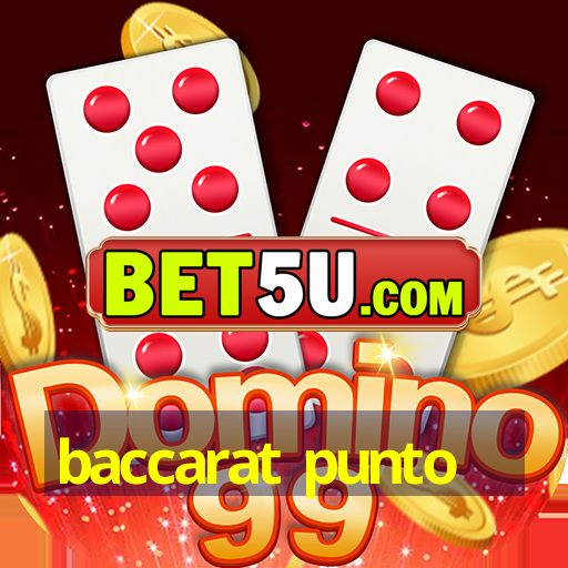 baccarat punto