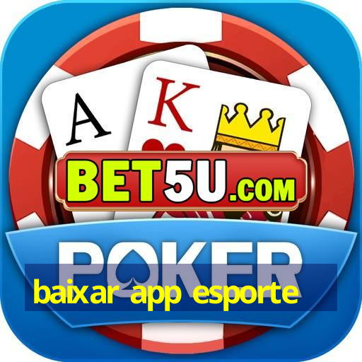 baixar app esporte