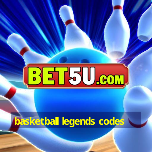 basketball legends codes