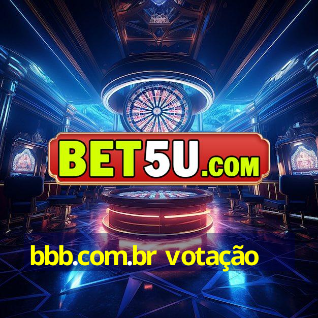 bbb.com.br votação