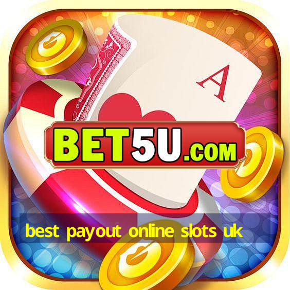 best payout online slots uk