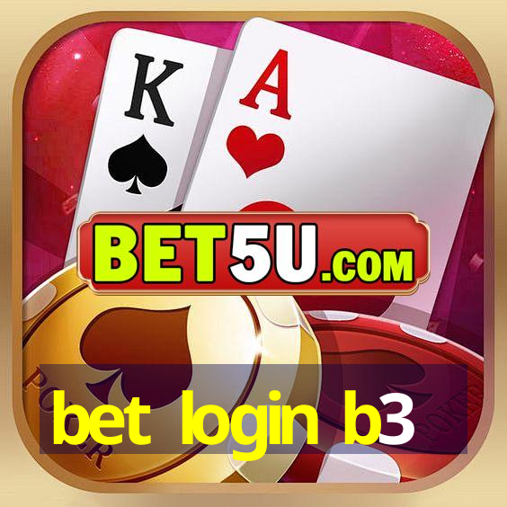 bet login b3