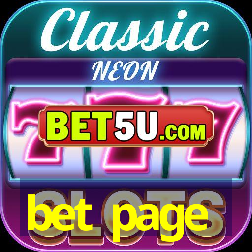 bet page