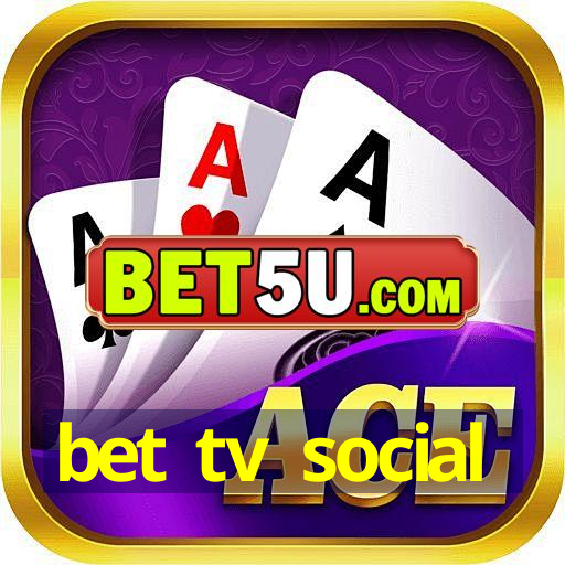 bet tv social